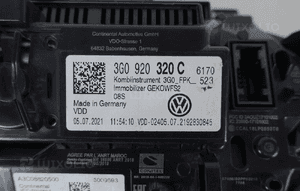 Licznik virtual zegary lcd vw arteon passat B8 5
