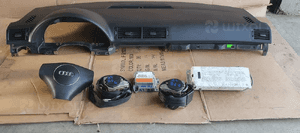 Konsola poduszki pasy AIRBAG sensor zestaw naprawczy Audi A4 B6 7