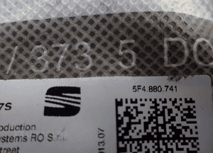 KURTYNA LEWA SEAT LEON III 5F4880741 RADOM 2