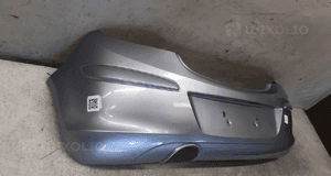 Zderzak tył tylny opel corsa d 4 iv Z163 szary 3D 3 drzwi hb 4