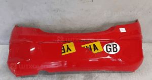 Zderzak tył tylny do opel corsa d 3D 3 drzwi hb Y547 czerwony 1