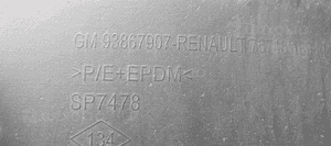 Nadkole prawy tył tylne prawe Opel Vivaro B Trafic III 93867907 767481698R 6