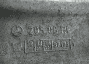 ZWROTNICA WAHACZ DOLNY PRAWY MERCEDES C-KLASA W205 7
