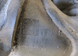 Chłodnica zawór egr vw skoda seat 2.0 tdi 04L131512 4