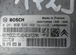 Sterownik silnika peugeot citroen 1.4 d 0281030545 3