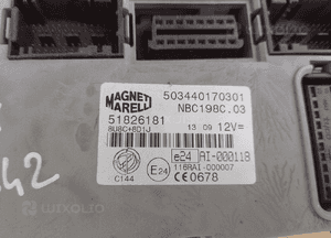 MODUŁ SKRZYNKA BSI 51826181 503440170301 FIAT BRAVO 2