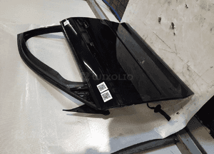 Drzwi przód przednie lewe audi A3 8P 5D 5 drzwi hb sportback LY9B czarne 4