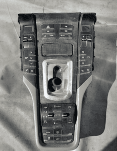 Fotele boczki deska kierownica panel tunel Porsche Cayenne 2 II Karbon 28