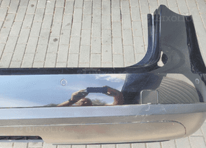 ZDERZAK tył tylny PDC Chrom VW Passat B6 lift kombi Highline LC9X czarny 4