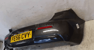 Zderzak tył tylny mazda 3 iii szary grafit 3