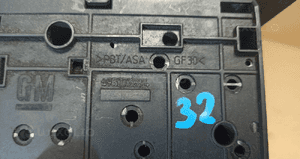 Zamek klapy tył  opel vectra c opel signum nr 495072894 4