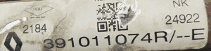 Półoś lewa przód przednia renault express ii 1.5 dci 391011074R 2021-2024 5