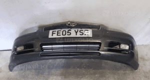 Zderzak przód przedni do toyota avensis T25 halogeny  1G3 szary 2