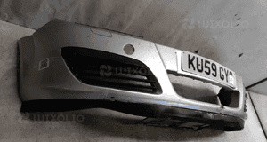 Zderzak przód przedni opel astra h 3 iii Z157 srebrny 4