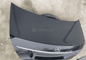 MERCEDES cl 216 klapa bagażnika czarna srebrna  zamek kamera cofania emblemat 7