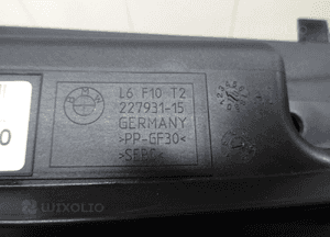 BMW 5 F10 F11 wlot powietrza  ŻALUZJA ROLETA PRZÓD 720078720 oryginał 8