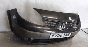 Zderzak przód przedni do renault scenic 2 ii NV676 czarny halogeny 5