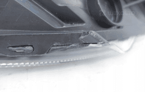 Ford fiesta MK7 lift 2012- lampa przednia lewy przód C1BB-13W030-AH 9