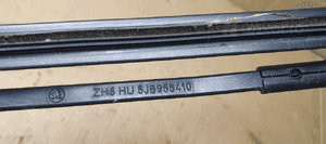 Ramie wycieraczki prawy przód wycieraczka Skoda Rapid 5JB955410 6