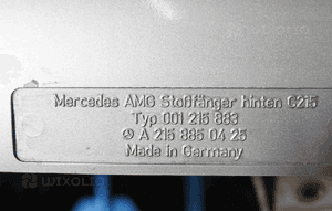 Zderzak amg kpl K744 mercedes cl W215 00 06 2