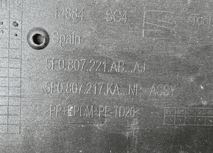 Seat leon 3 iii lift fr zderzak przedni 17- 6