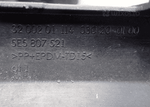 Spoiler dokładka zderzaka dyfuzor skoda octavia iii rs radom 2
