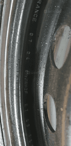 Koło zapasowe dojazdówka Michelin Energy 16" 205/60 Renault Scenic II 9