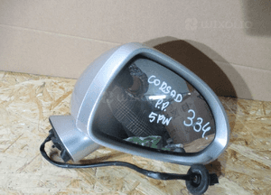 Lusterko prawe przód przednie opel corsa d 5 pin 7