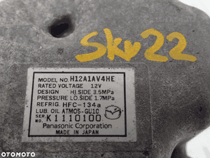 SPRĘŻARKA KLIMATYZACJI MAZDA H12A1AV4HE DOSTĘPNE 2 SZTUKI 3
