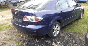 Mazda 6 02-07 HB Klapa tylna tył kolor 25E szyba 8