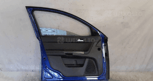 Drzwi przód przednie lewe volvo V50 niebieskie błękitne 476-46 5
