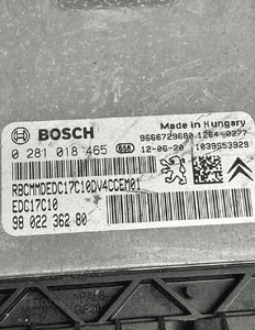 KOMPUTER SILNIKA PEUGEOT CITROEN 9802236280 ORG FV 2