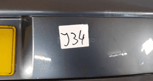 Zderzak tył tylny do citroen C4 3D 3 drzwi hb vtr ezwd szary 2