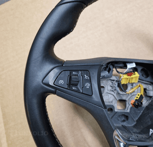 OPEL ASTRA K CORSA E KIEROWNICA SKÓRZANA SKÓRA ładna 5