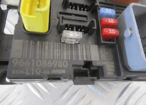 SKRZYNKA MODUŁ BSM PEUGEOT 207 CITROEN 9661086980 2