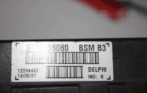 BSM B3 9643538080 Peugeot Citroen 2