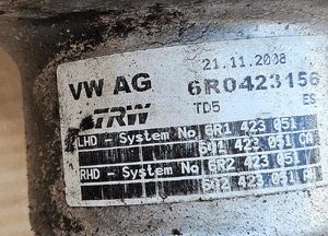 VW Polo Seat Ibiza 6J IV pompa wspomagania kierownicy 6R0423156 6R1423051 2