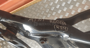 MINI R60 R61 KOŁYSKA WÓZEK ZAWIESZENIE SANKI 9807743 10