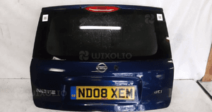 / KLAPA TYŁ TYLNA BAGAŻNIKA NISSAN NOTE E11 BW9G BW9 GRANATOWY POSIADA WGNIECENIE NA DOLE ! 1