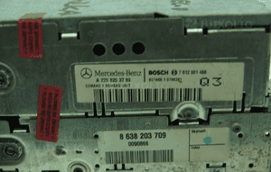 Comand 2.5 mercedes cl W215 W220 europa 6