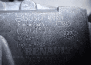 SILNICZEK WYCIERACZKI TYŁ 287109757R RENAULT ESPACE V RADOM 2