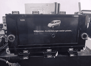 VW Volkswagen Golf 8 RADIO WYŚWIETLACZ EKRAN MONITOR EKRAN MIB3E 5H0035869A 2