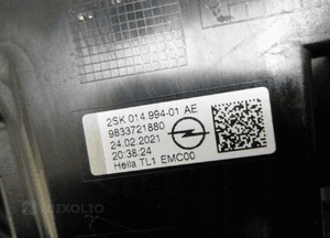 Opel mokka mokka-e ii b 2020 2021 lampa tył tylna 14