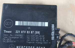 MODUŁ KLAPY BAGAŻNIKA MERCEDES W221 W216 2218706387 2007 3