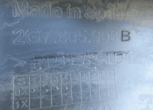 Zderzak przedni przód vw taigo 2G7 2G7807221C 2020 31