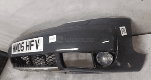 Zderzak przód przedni audi A6 C5 halogeny pdc spryski xenon allroad quattro  szary 3