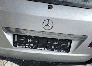 MERCEDES B 245 klapa tylna szyba lampy srebrna bezowa szara siłownik zamek klapy 15