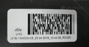 Ford focus iv 4 zwykła led lampa przednia prawa 5