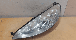 Peugeot 407 coupe lampa przód przednia lewa xenon 1