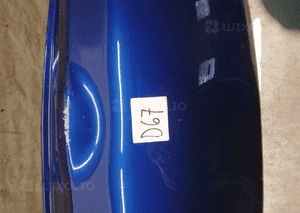 Zderzak tył tylny do nissan micra K12 LW6G granatowy 4